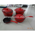 restaurant cast iron enamel cookware